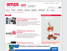 Tablet Screenshot of amz.de